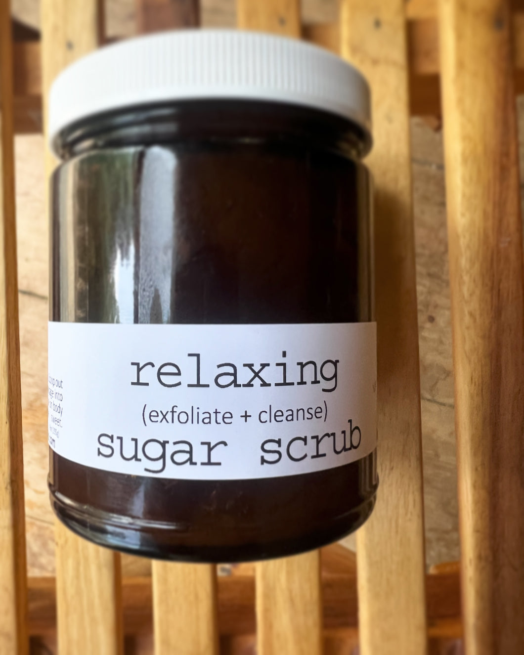 Relaxing Sugar Scrub